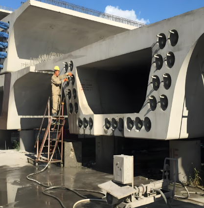 雨湖压浆料施工流程及注意事项